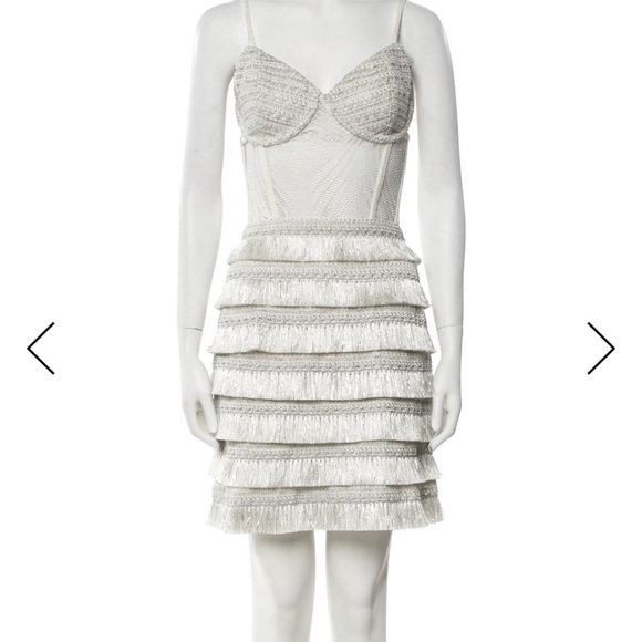 PatBO Dresses & Skirts - Elegant White Tiered Dress